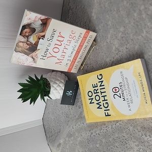 🎉🎉***CLEARANCE***🎉🎉(2) No More Fighting & How To Save Your Marriage book set